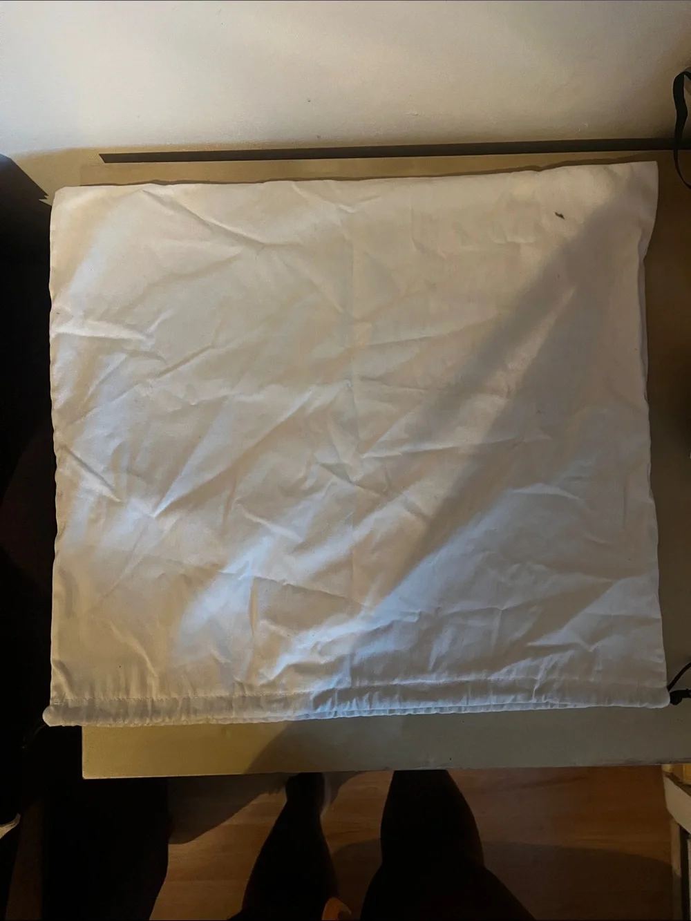 UGG x Telfar White Logo Drawstring Dust Bag